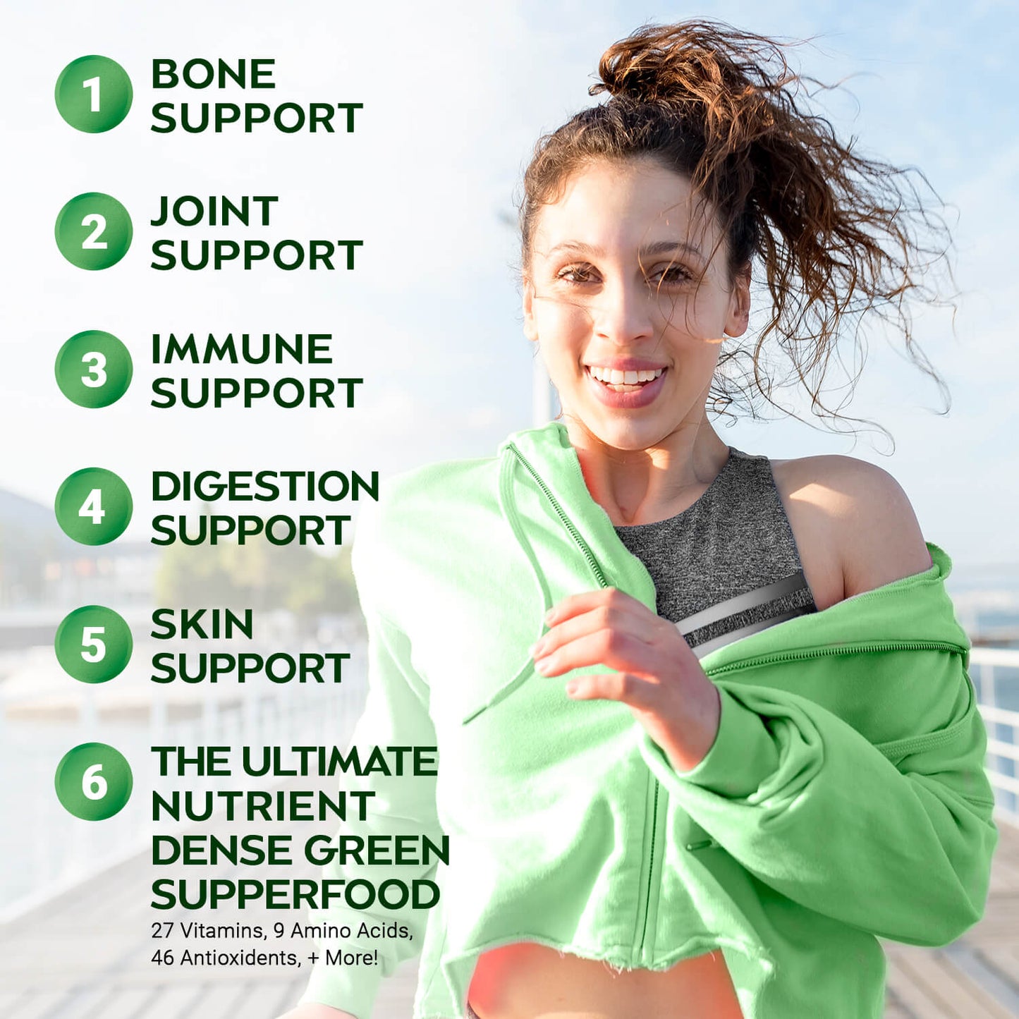 HerbalStep® Moringa Capsules - Natural Energy & Mom Burnout Fix