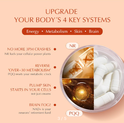 NR+ Anti-Aging Capsules 300mg