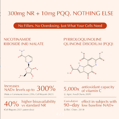 NR+ Anti-Aging Capsules 300mg
