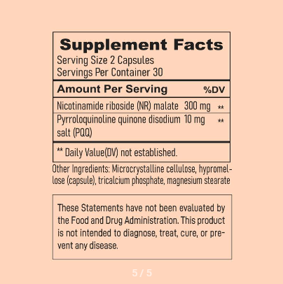 NR+ Anti-Aging Capsules 300mg