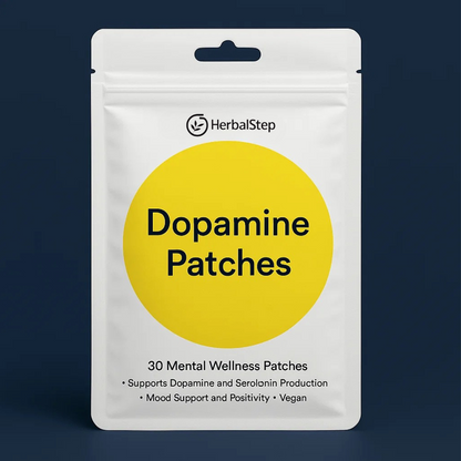 HerbalStep® Dopamine, Brain Fog, Low Mood Support Patches