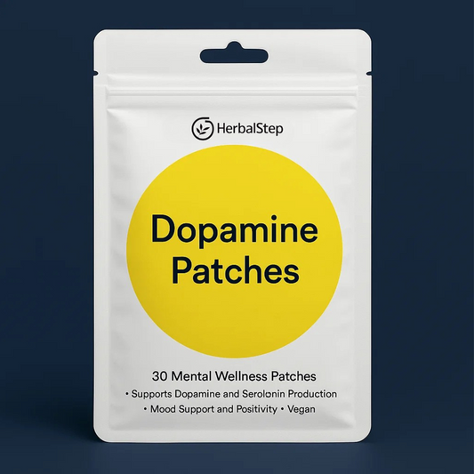 HerbalStep® Dopamine, Brain Fog, Low Mood Support Patches
